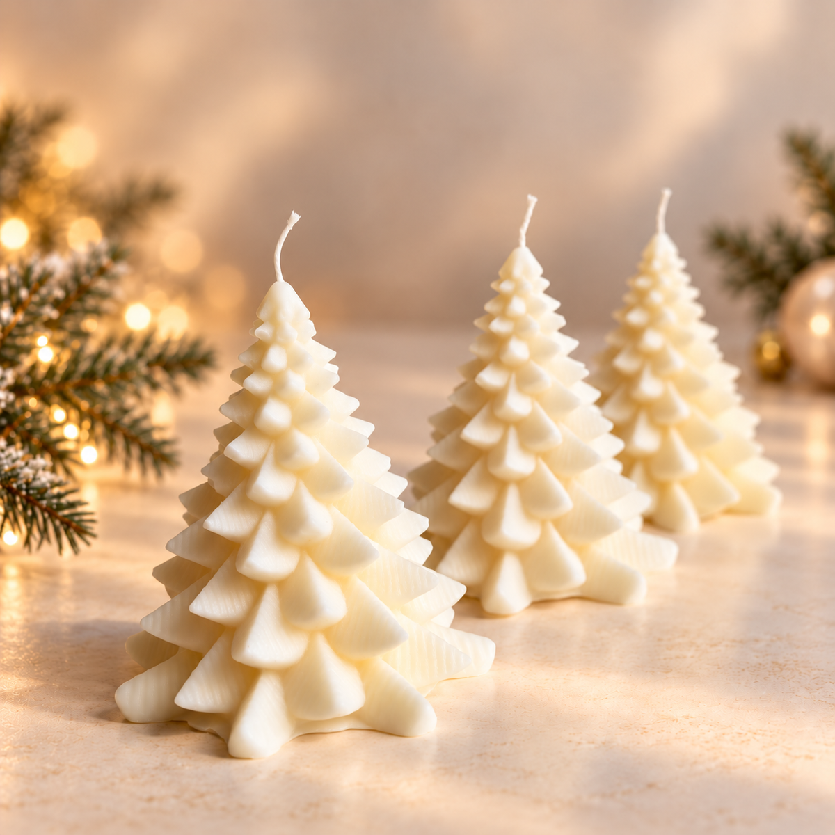 Árboles de Navidad · propuesta visual de la colección Navidad de Sya.