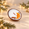 Vela en coco · propuesta visual de la colección Navidad de Sya.