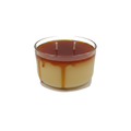Vela aromática Flan Dominicano, imagen PLP estandarizada.